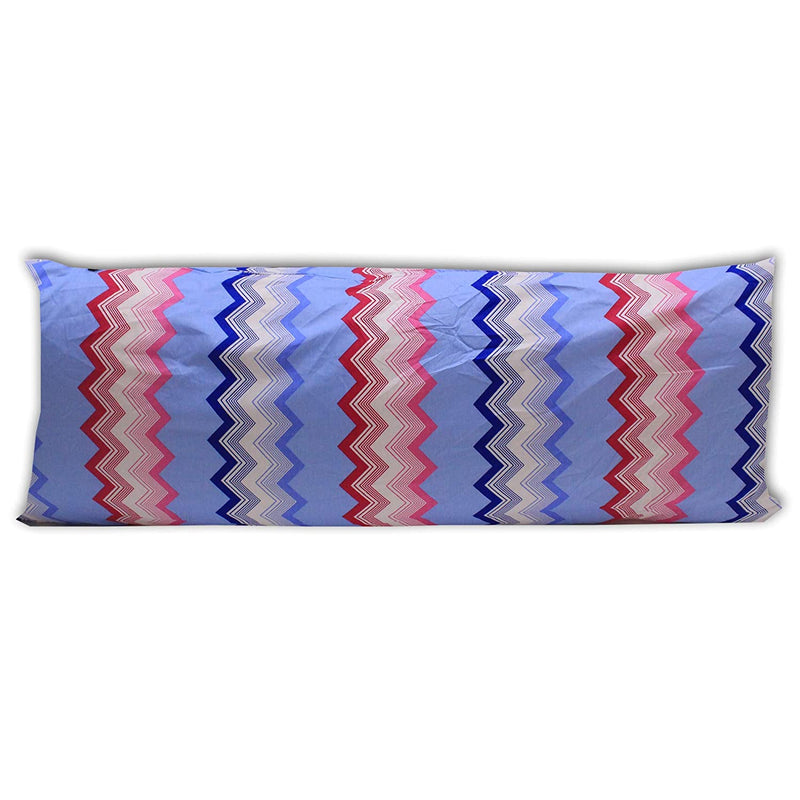 Blue Chevron - Coozly Lumbar Pillow