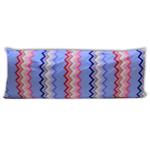 Blue Chevron - Coozly Lumbar Pillow