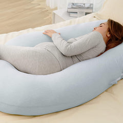 Light Blue - Coozly Belly Back Pregnancy Pillow