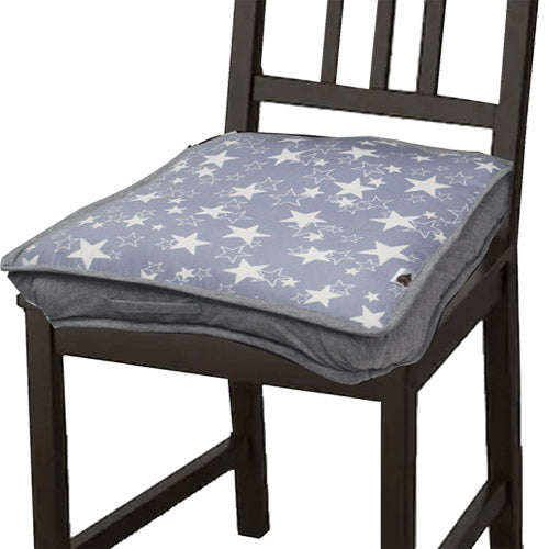 Strappable Grey Seat Cushion