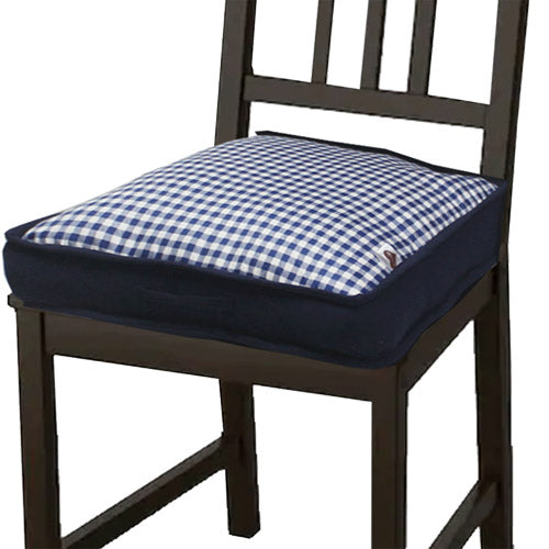 Chequered Strappable Seat Cushion