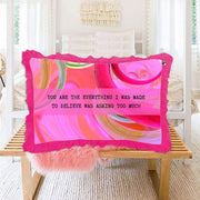 Valentines Day Pillow with Cover - Delivery between February 5th to 14th 2022