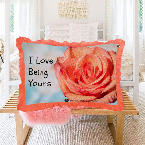 Valentines Day Pillow with Cover - Delivery between February 5th to 14th 2022