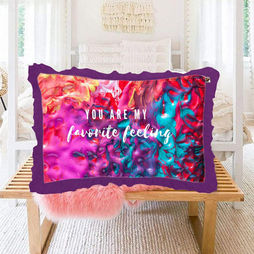 Valentines Day Pillow with Cover - Delivery between February 5th to 14th 2022