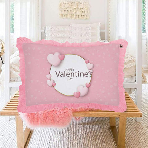 Valentines Day Pillow with Cover - Delivery between February 5th to 14th 2022