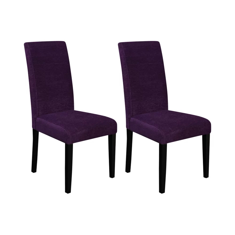 Royal Purple Full Back Solid Wood Dining Chair