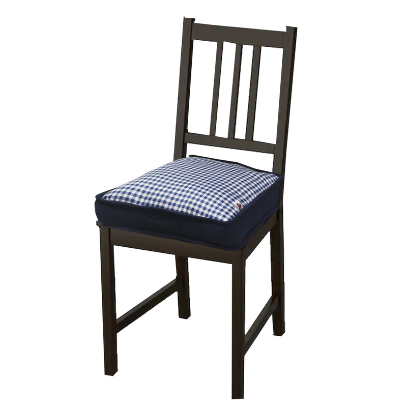 Chequered Strappable Seat Cushion