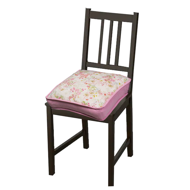Floral Strappable Seat Cushion