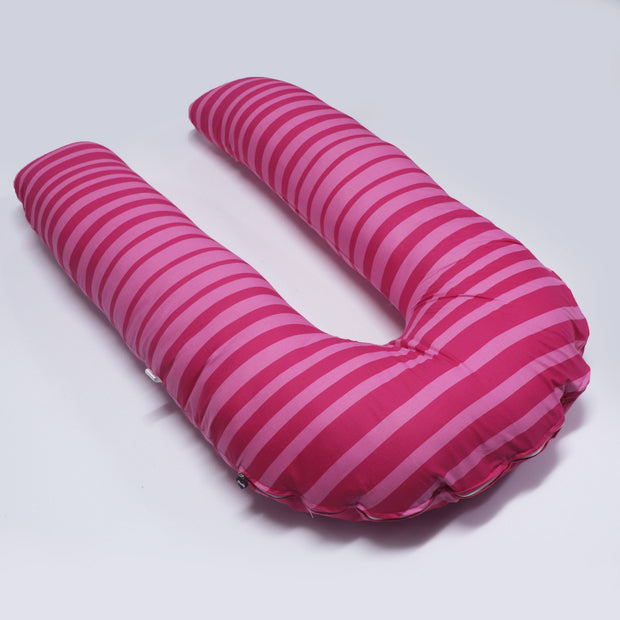 Pink Super Premium U Shape Pregnancy Body Pillow
