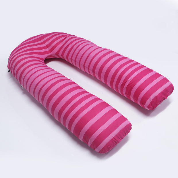 Pink Super Premium U Shape Pregnancy Body Pillow