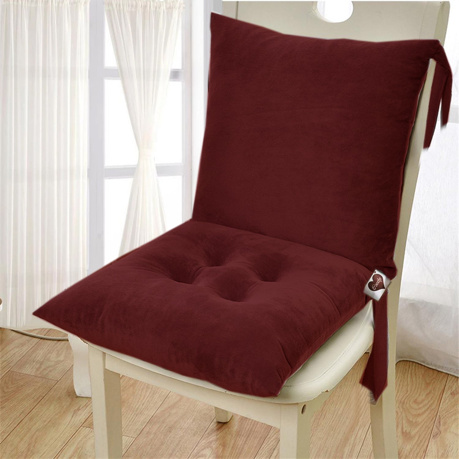 Velvet Back and Seat Cushions