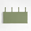 Hanging Foam Olive HeadBoard Bed Cushion