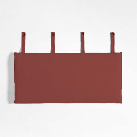 Hanging Foam Maroon HeadBoard Bed Cushion