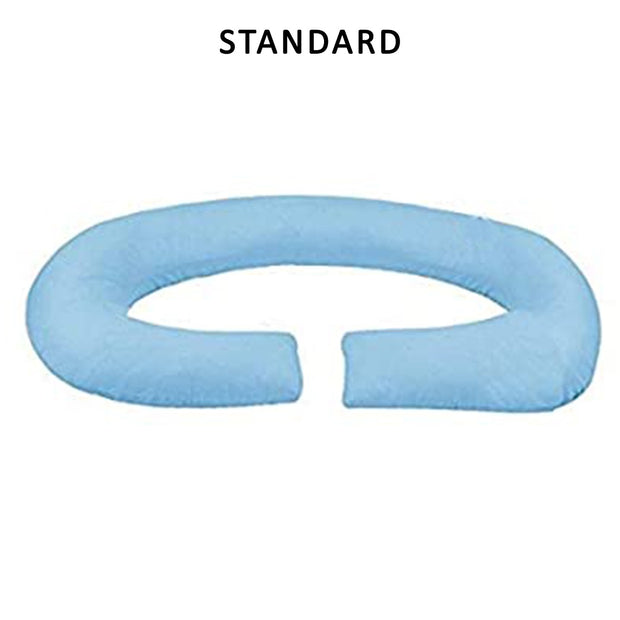 Coozly C Shape Pregnancy Pillow with 100% Cotton Removable Covers