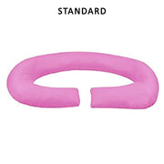 Coozly C Shape Pregnancy Pillow with 100% Cotton Removable Covers