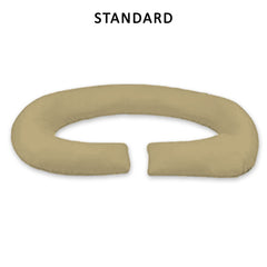 Coozly C Shape Pregnancy Pillow with 100% Cotton Removable Covers