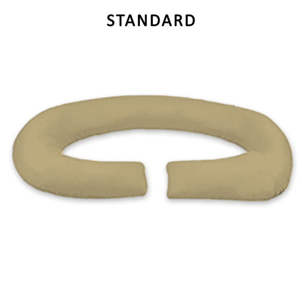 Coozly C Shape Pregnancy Pillow with 100% Cotton Removable Covers