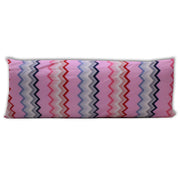 Pink Chevron - Coozly Lumbar Pillow