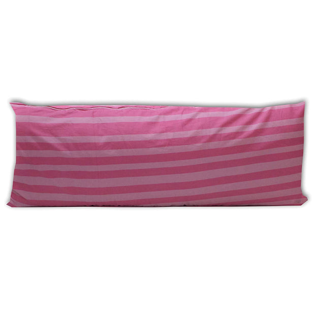 Pink Stripe - Coozly Lumbar Pillow