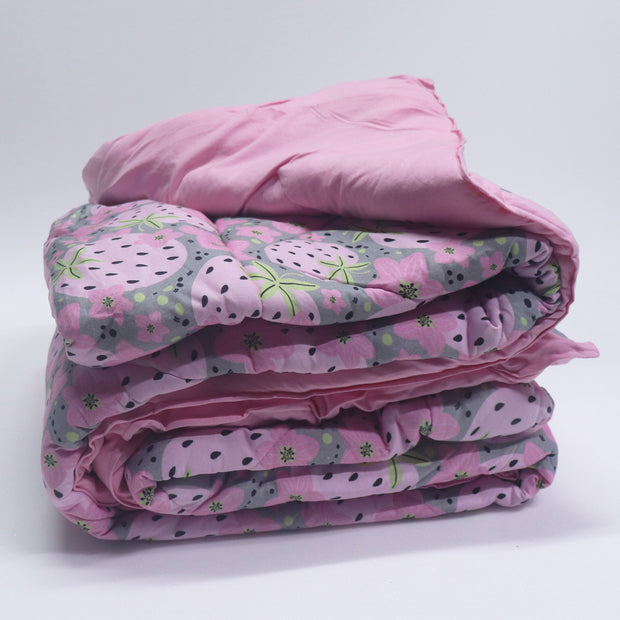 Berry 100% Cotton Tshirt Duvet/Blanket - 60X90 inches
