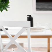 White Wooden Dining Chair