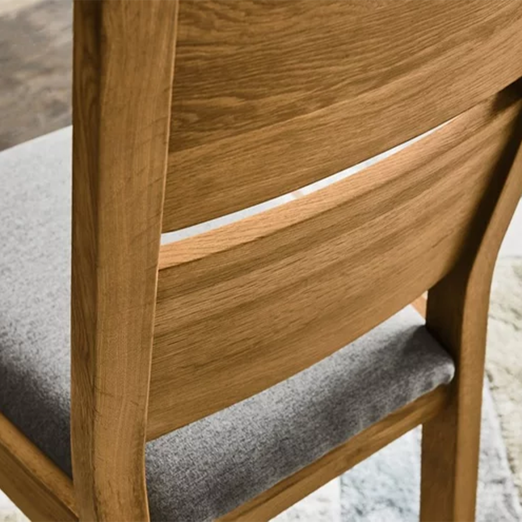 Backup Wooden Beige Accent Dining Chair