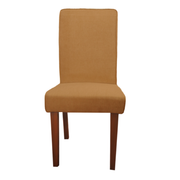 Fawn Full Back Solid Wood Dining Chair