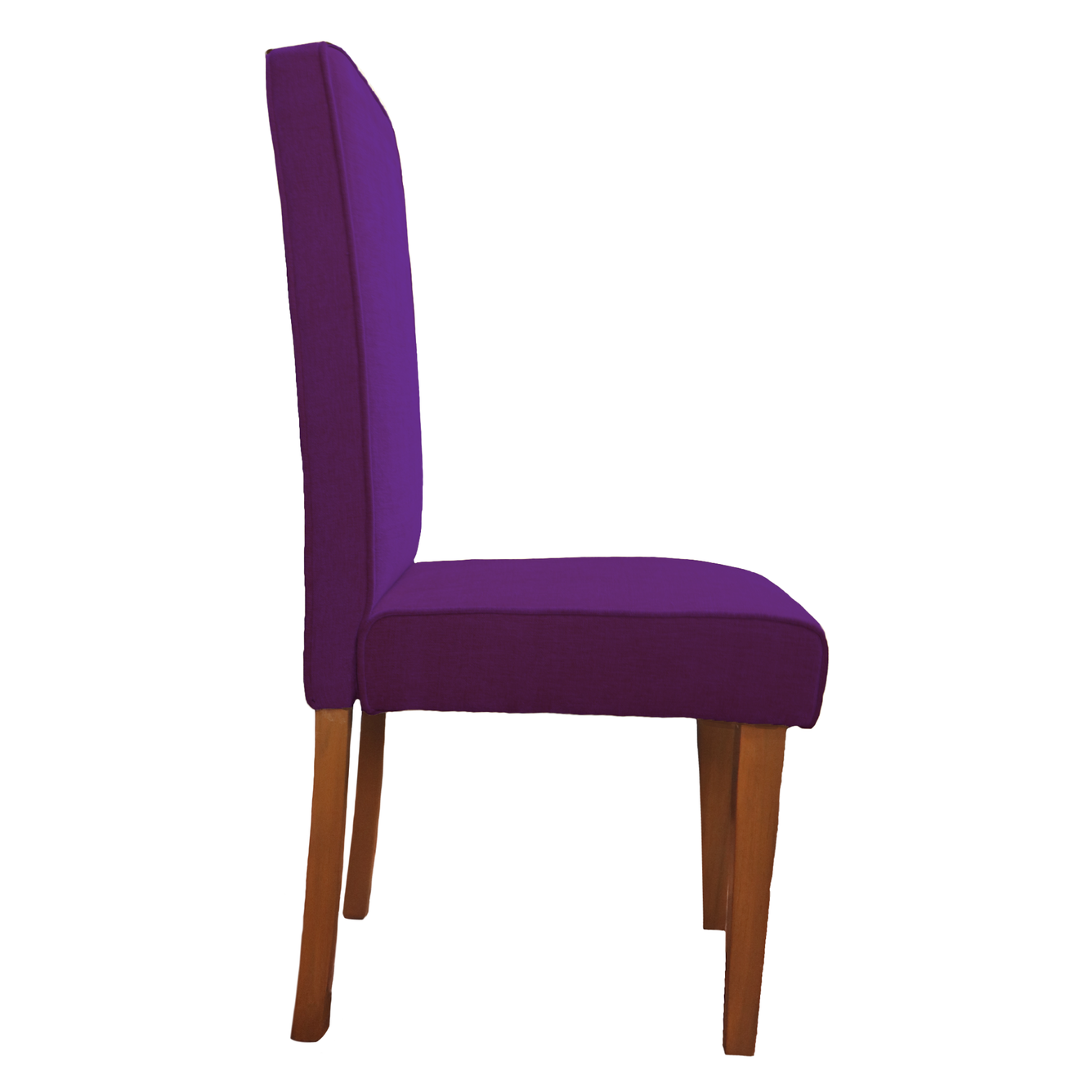 Royal Purple Full Back Solid Wood Dining Chair