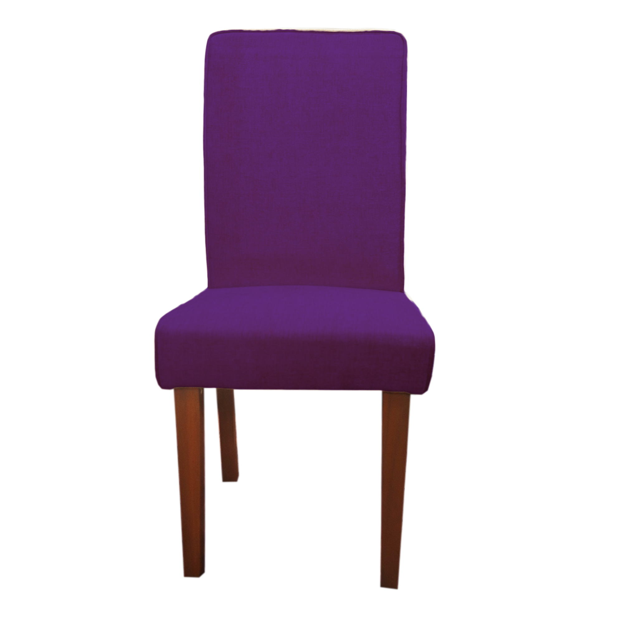 Royal Purple Full Back Solid Wood Dining Chair