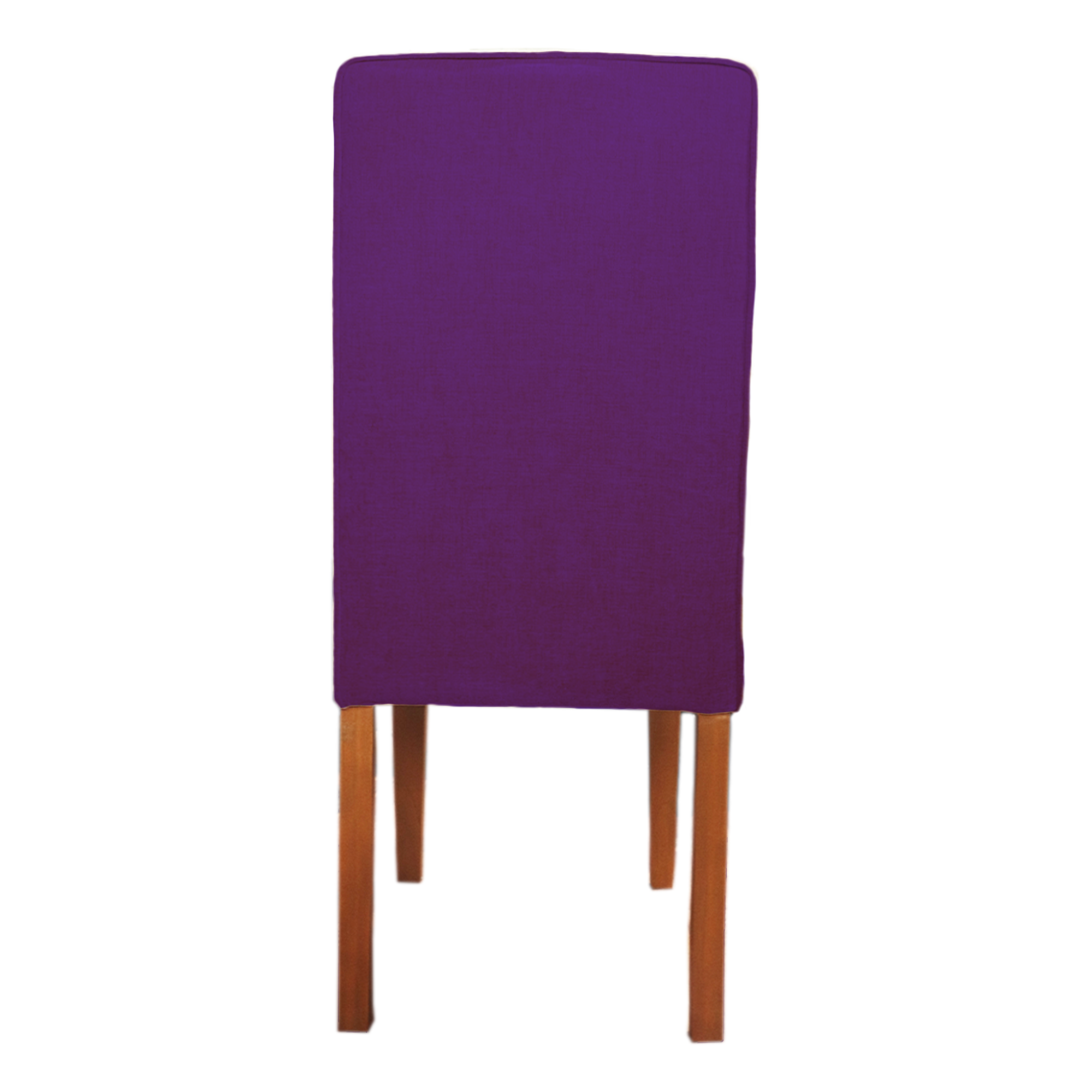 Royal Purple Full Back Solid Wood Dining Chair