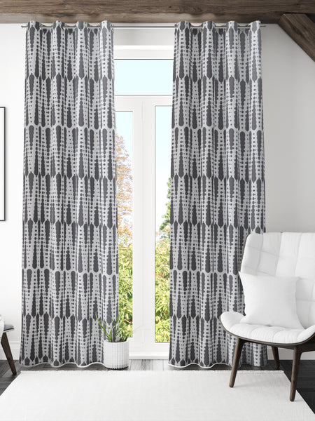 EyeDrop Cotton Curtain for Windows and Door