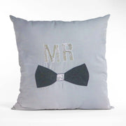 Mr. Hand Embroidered Cushion