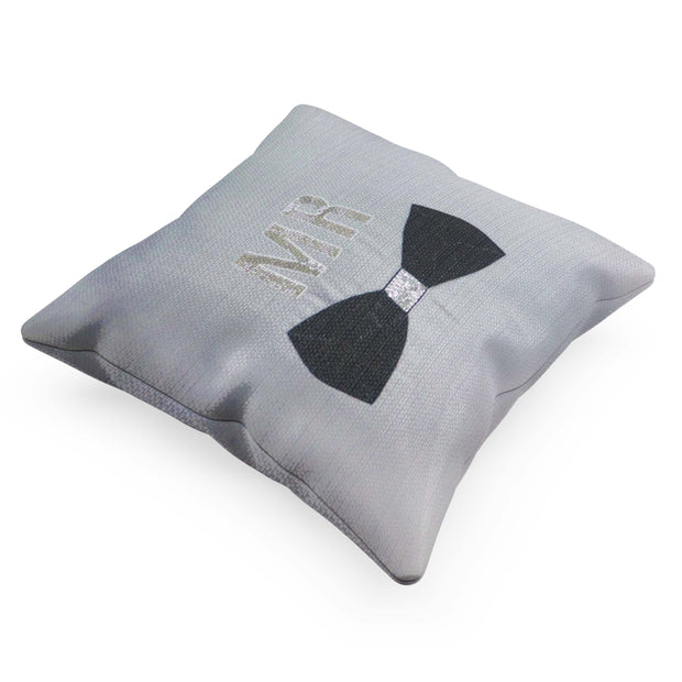 Mr. Hand Embroidered Cushion