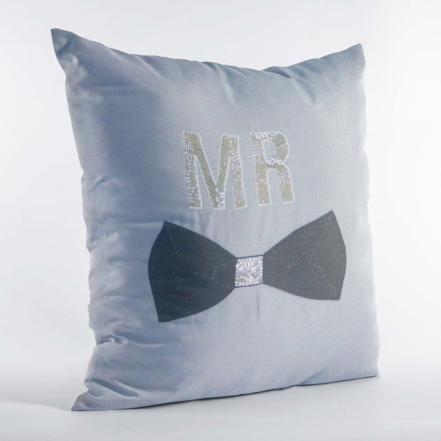 Mr. Hand Embroidered Cushion