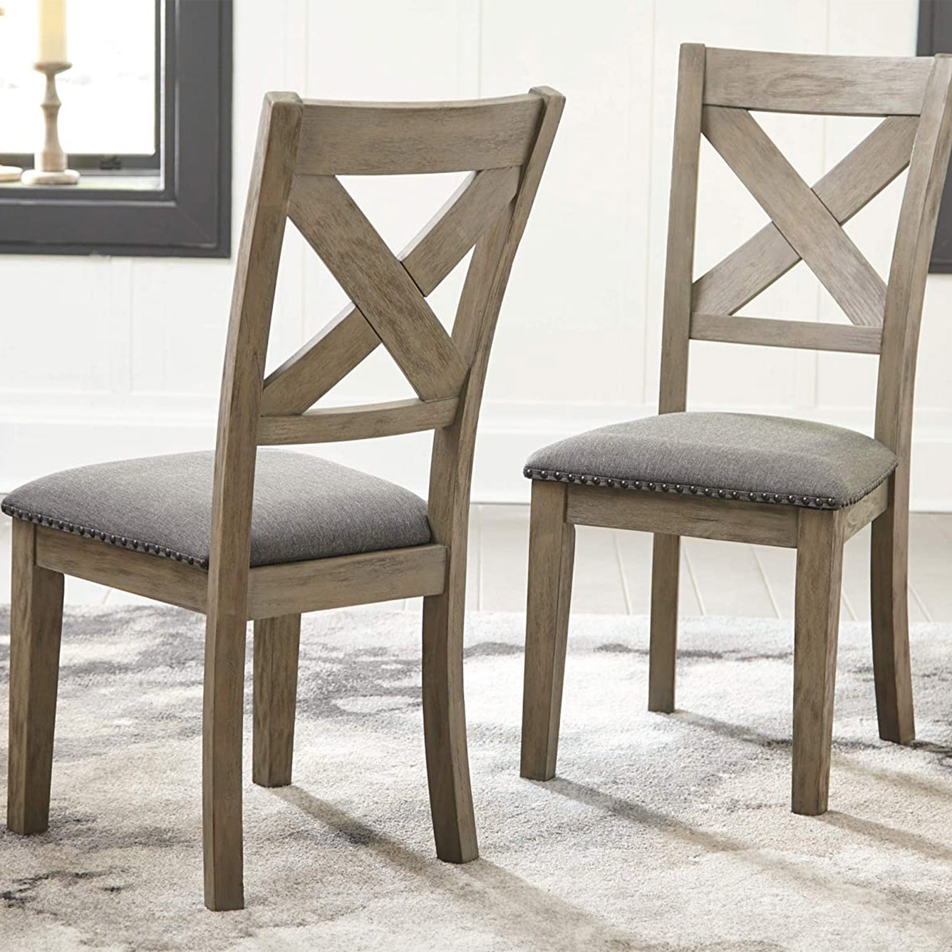 Wooden Dining Chair Forest Beige