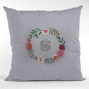 Emblem Hand Embroidered Cushion