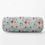 Bolster Pillow With Removable Cover - Flora