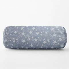 Bolster Pillow With Removable Cover - Grey Star