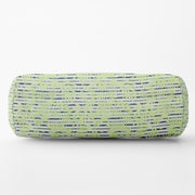 Bolster Pillow With Removable Cover - Green Bamboo