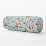 Bolster Pillow With Removable Cover - Flora