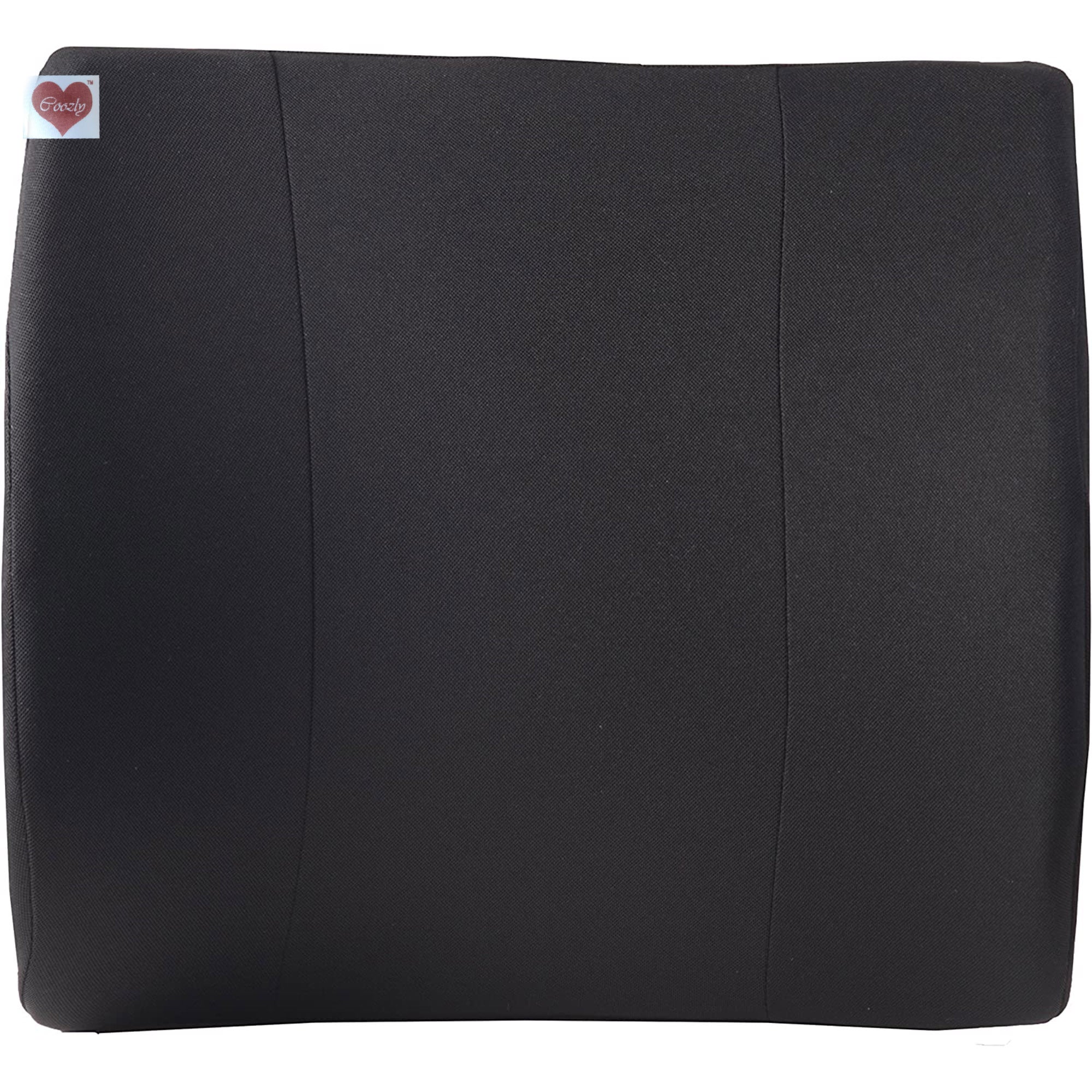 Coozly Orthopedic Half Lumbar Support | High Density Supportive Memory Foam Backrest Cushion