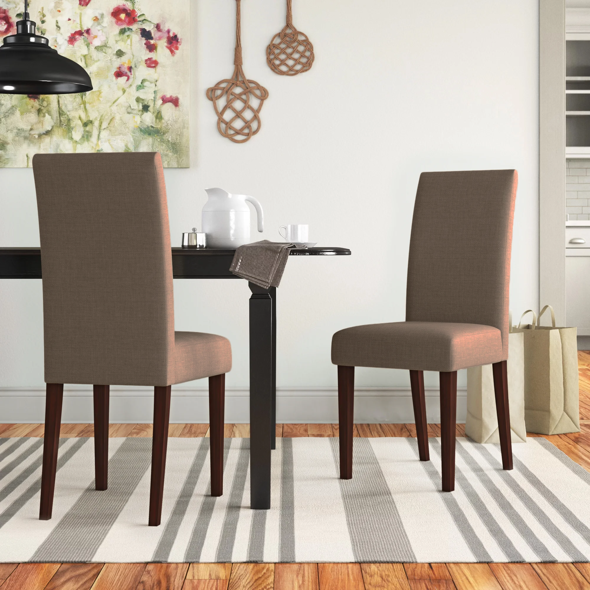 Mousse Full Back Solid Wood Dining Chair