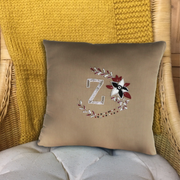 Hand Embroidered Cushion