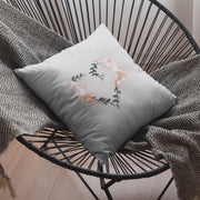 Heart Shaped Hand Embroidered Cushion