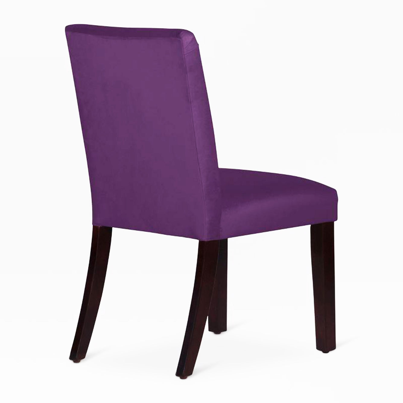 Royal Purple Full Back Solid Wood Dining Chair