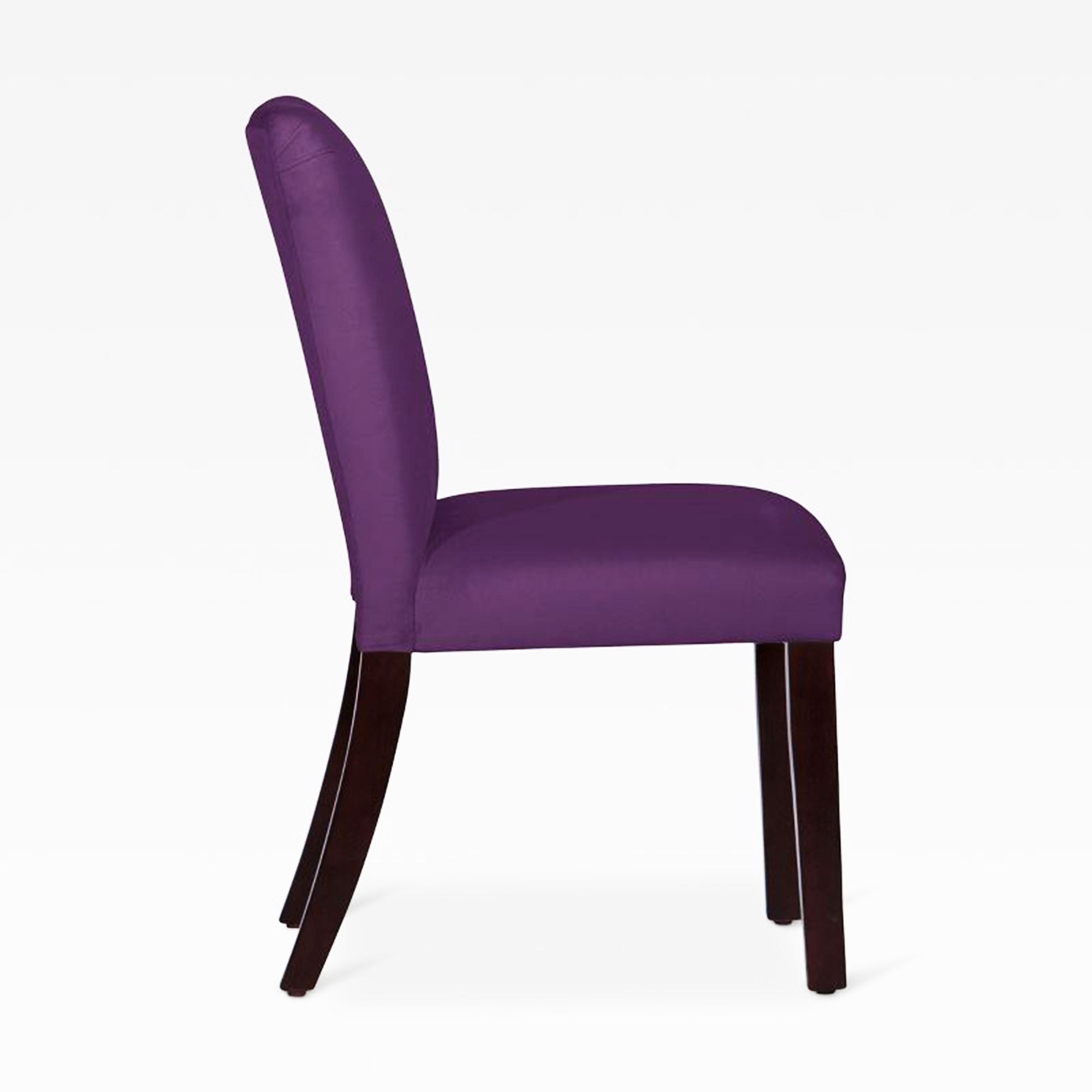 Royal Purple Full Back Solid Wood Dining Chair