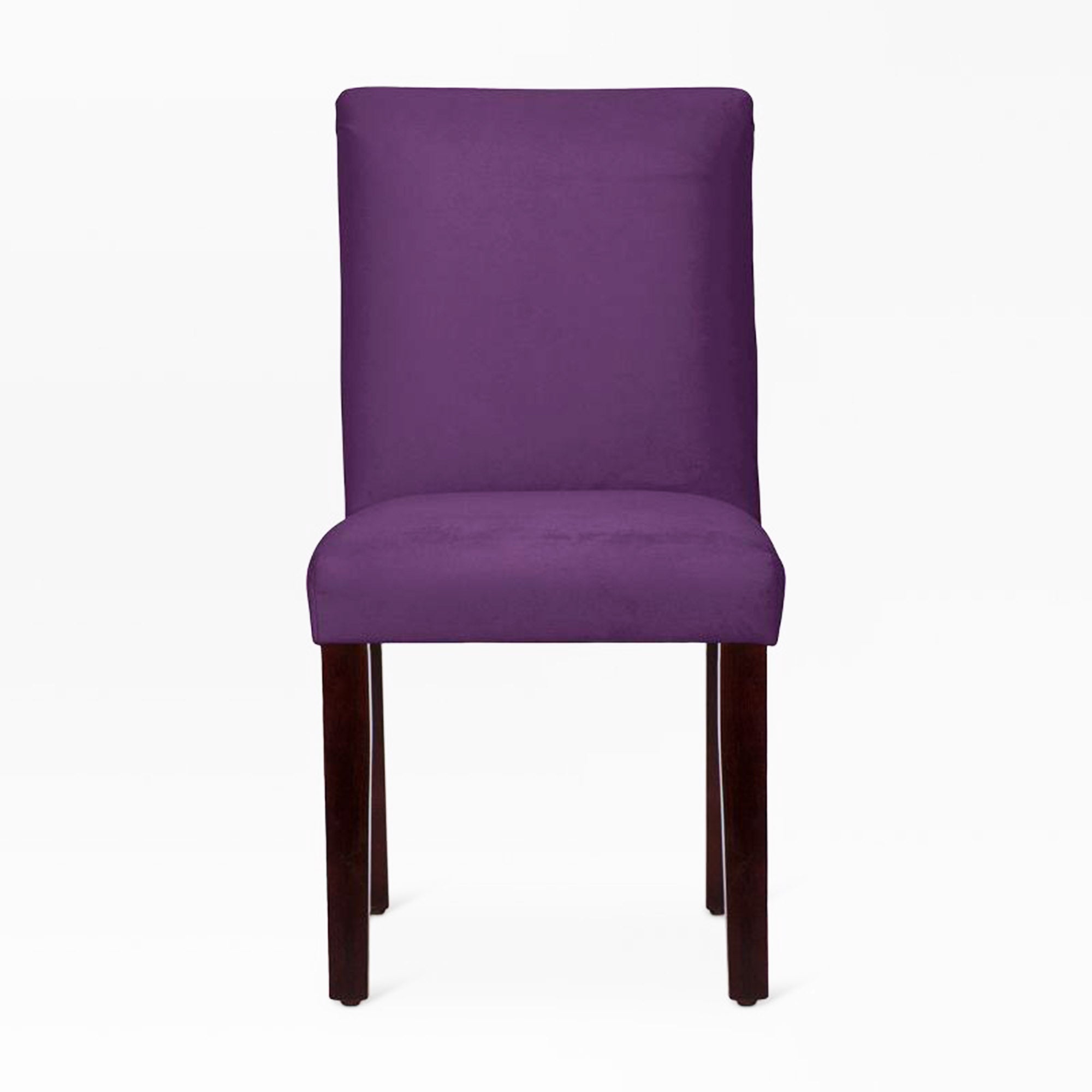 Royal Purple Full Back Solid Wood Dining Chair