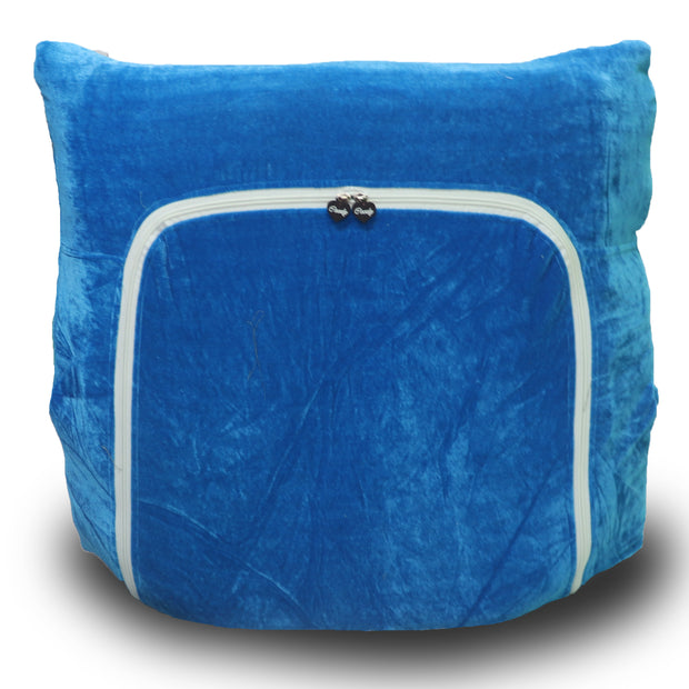 Turquoise Coozly AutoFlex Ergonomic Back Support Adjustable Seat