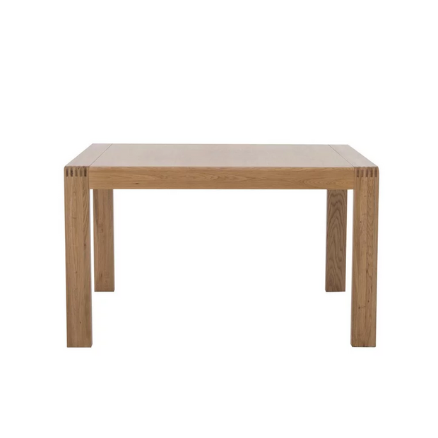 Beige Wooden Dining Table
