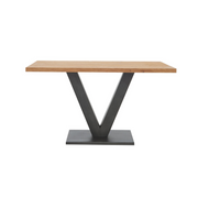 V Wooden Dining Table